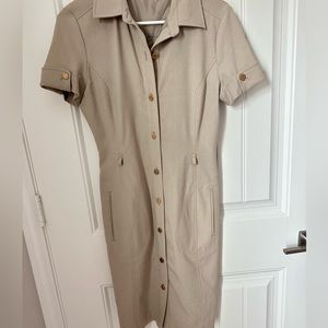 Calvin Klein button up dress